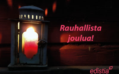 Toivotamme rauhaisaa joulunaikaa!