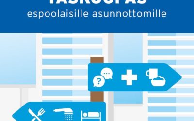 Palveluoppaat espoolaisille asunnottomille ja vähävaraisille on julkaistu